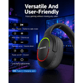 thumbnail image 2 of Wireless Gaming Headset - Surround Sound Gaming Headphones with Noise Canceling Mic - 100-Hour Battery All-Day Play, Over Ear Headphones for Switch, Xbox Series X/S, 2 of 7