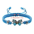 thumbnail image 2 of Openpig Butterfly Charm Bracelet String Handmade Woven Adjustable Braided Rope for Couple Women Friendship Party Jewelry, 2 of 2