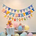 thumbnail image 2 of Banderines de feliz cumpleaños Ins, banderines de fiesta de fieltro DIY coloridos, 2 of 4