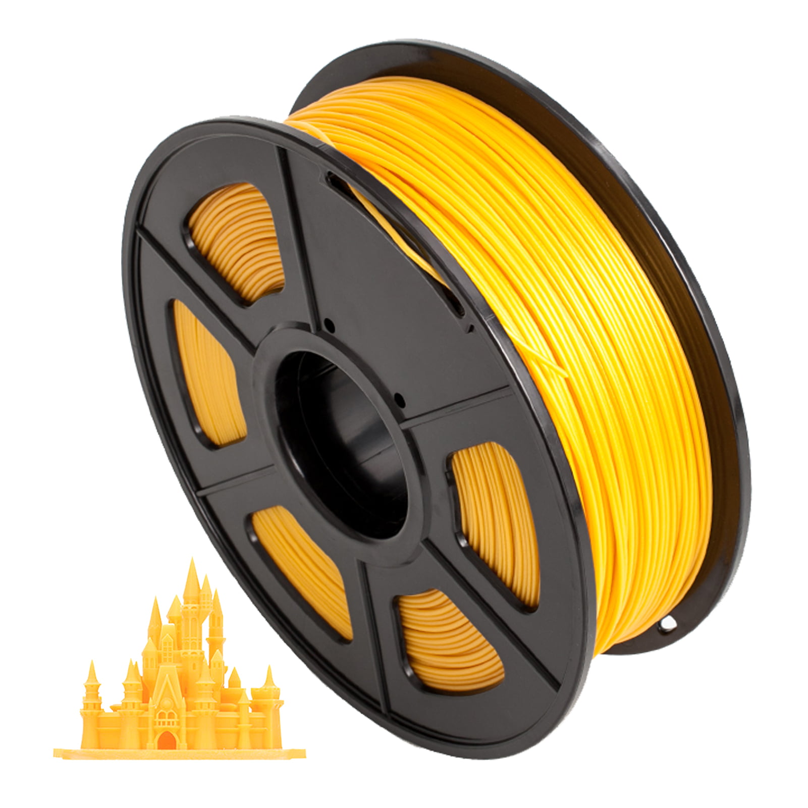 SUNLU PETG 3D filament 1.75mm 1KG 2.2lb PETG 3D Printer Filament Black PETG Dimensional Accuracy +/- 0.02 mm 1.75 mm 1 kg Spool