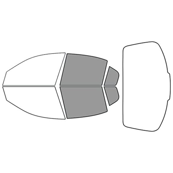 Avery Dennison NR Nano Ceramic IR Window Tint Kit Compatible with Alfa Romeo Giulia 2017-2024 - Back