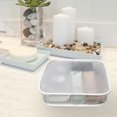 thumbnail image 5 of CYC Maple And Lark Zippered Hard Pouch Storage Zipper White Toy Storage Hard Plastic Pencil Case, 5 of 5