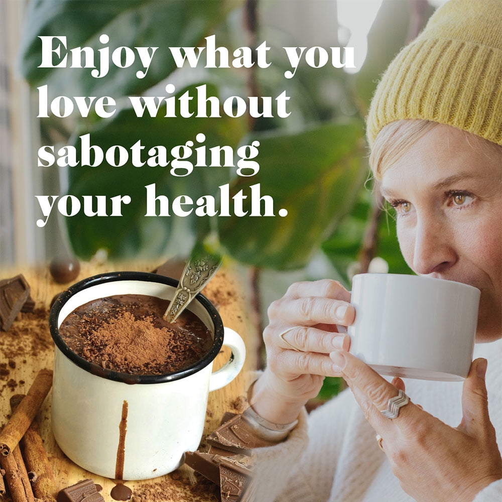 5 SPARROWS Healthy Sugar-Free Coffee Creamer Powder (Dark Hot Chocolate) - Stevia-Sweetened, Zero Sugar Creamer - Keto-Friendly Flavored Coffee Drink Mix, 40oz (2.5lb)