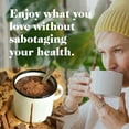 thumbnail image 5 of 5 SPARROWS Healthy Sugar-Free Coffee Creamer Powder (Dark Hot Chocolate) - Stevia-Sweetened, Zero Sugar Creamer - Keto-Friendly Flavored Coffee Drink Mix, 10 oz, 5 of 6