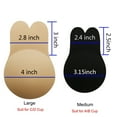 thumbnail image 7 of Sticky Bra Adhesive Invisible Bra, Strapless Backless Reusable Push Up Breast Lift for Women, 7 of 7