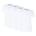 thumbnail image 1 of CAMP DAVID Camisetas para hombre, pack de 4 - Camiseta cuello redondo 4P, Algodón elástico Blanco M (Medium), 1 of 3