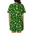 thumbnail image 3 of Xecao Happy St. Patrick's day print Swimsuit for women, Summer-ready, sporty style.Quick-dry fabric. Many sizes & colors., 3 of 9