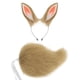 thumbnail image 4 of Conjunto de orejas y cola de conejo Yinane Camello Diadema con orejas de conejo, 4 of 8