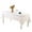 White, variant on Aqestyerly Kitchen Supplies Clearance Beautiful Plastic Tablecloth, Disposable Tablecloth for Party, Rectangular Tablecloth, Plastic Tablecloth for Picnic