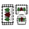 thumbnail image 1 of RKSTN Rugs for Living Room Christmas 3 Piece Bathroom Mats SetElegant Soft Bathroom Rugs Set Bathroom Rug, 1 of 1