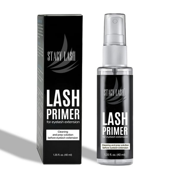 Stacy Lash Eyelash Extension Primer (1.35fl.oz/40ml)/ Alcohol-Based Cleanser / Protein Oil Remover / Pretreatment for Individual Extensions / Professional Use Only