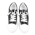 thumbnail image 1 of Women Low Top Sneaker Comfortable PU Leather Slip On Height Increasing Fashion Casual Shoes for Women Black 37 Size, 1 of 24