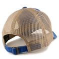 thumbnail image 2 of Trendy Apparel Shop Vintage 1968 Text 50th Birthday Embroider Frayed Mesh Cap, 2 of 2