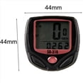 thumbnail image 4 of 5X Ordenador de Bicicleta A Prueba de Agua, Odómetro, Velocímetro, Pantalla LCD, Ordenador de Ciclismo, Velocímetro, Cronómetro con Cable, 4 of 6