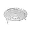 Steamer Rack, 8.5 Inch Detachable Legs 304 Stainless Steel Steaming and Cooling Rack Basket Holder for Pressure Cooker Pot and Pan