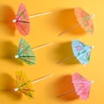 thumbnail image 5 of Prextex Umbrella Cocktail Picks - Bulk Pack of 220 Assorted Tropical Color Party Picks with Parasol Detail for Tiki Bars, Picnics, Party Drinkware, Cake Toppers, and Party Decoration, 5 of 7