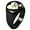Black, variant on Sterling Silver Workout Lifeline Heart Engraved Round Flat Top Polished Ring