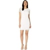 Laundry by Shelli Segal Short Sleeve Lace Dress, White, 8