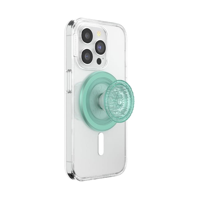 Empuñadura redonda para teléfono PopSockets, compatible con MagSafe de origen vegetal