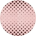 thumbnail image 1 of Ahgly Company Indoor Round Patterned IndianRed Area Rugs, 7' Round, 1 of 6