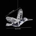 thumbnail image 2 of Acrylic Birds Decorative Ceiling Hanging Ornaments,Transparent Bird Christmas Ornaments,Bird Acrylic Decoration,Acrylic Hanging Bird Decor for Wedding Party Home Window Curtain Decorations, 2 of 3