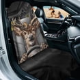 thumbnail image 2 of XYZCANDO Deer Car Seat Towel Waterproof Sweating Cars Seats Cover Non Slip Backing Sweatproof Cushion Protector with Storage Bag Universal Fit for Most Cars,SUVs,Sedans, 2 of 7