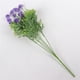 thumbnail image 3 of Flores Artificiales Rosas Flores Rosas Ramo Flores Artificiales Decoracion Púrpura, 3 of 9