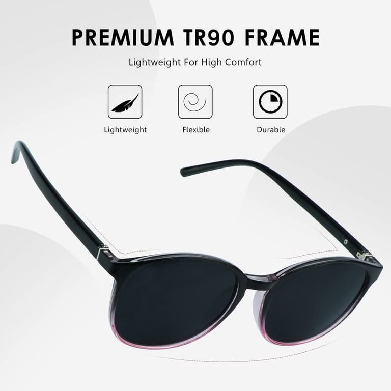 LifeArt 2 Pack Polarized Sunglasses, UV400 Protection, Retro  display picture 1