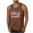 thumbnail image 2 of Camiseta sin mangas de cuello redondo para hombre, ropa de ocio, fitness, para el hogar, pijamas, camiseta con estampado de moda a color, blusa deportiva de poliéster para hombre, 2 of 5