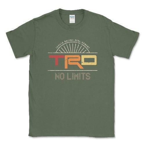 Toyota TRD No Limits Tshirt Officially Licensed Off Road Apparel