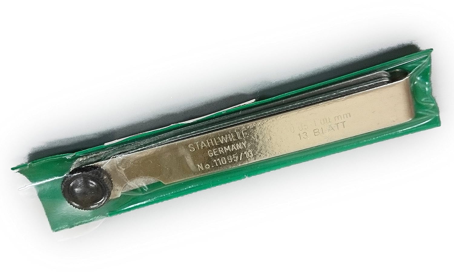Stahlwille 11095/13 Precision Feeler Gauge, Metric, 0.05 - 1.00 mm
