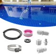 thumbnail image 2 of Multifuntional Pool Pipe Set Pool Installation Part Pool Connector Set for Pool, 2 of 8
