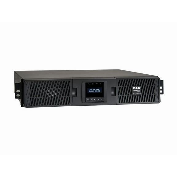 Tripp Lite series SmartOnline 2000VA 1800W 120V Double-Conversion Sine Wave UPS - 7 Outlets, Extended Run, Network Card Option, LCD, USB, DB9, 2U Rack/Tower (SU220RTXLCD2U)