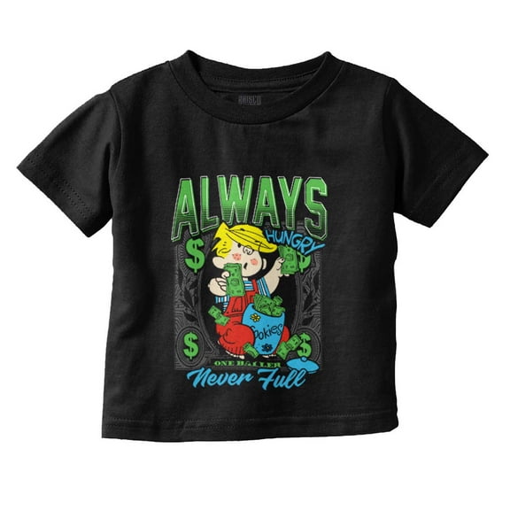 Dennis The Menace Always Hungry Youth T Shirt Tee Boys Infant Toddler Brisco Brands 6M