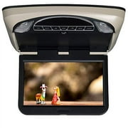 Audiovox Multifunctional Car Video Monitors with Remote, ABS Black