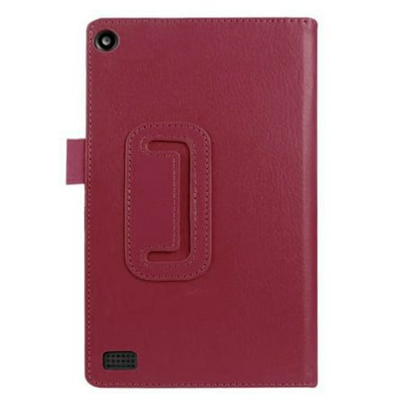 Tuscom Leather Case Stand Cover For Amazon Kindle Fire HD 7 2015