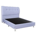 thumbnail image 3 of Box Base Cama Matrimonial + Cabecera Nube Lila Dicasa Lily, 3 of 8