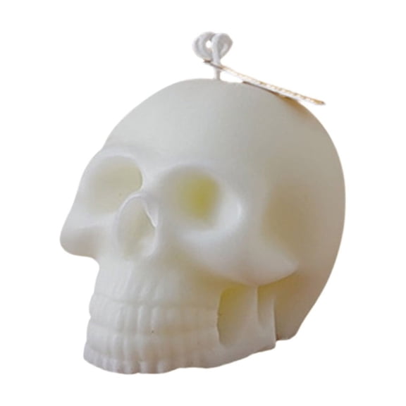 Halloween Scented Candles Skull Shape for Home Decor, Aromatherapy Wax Candles with Floral Fruity Fragrance for Spooky Parties and Decor