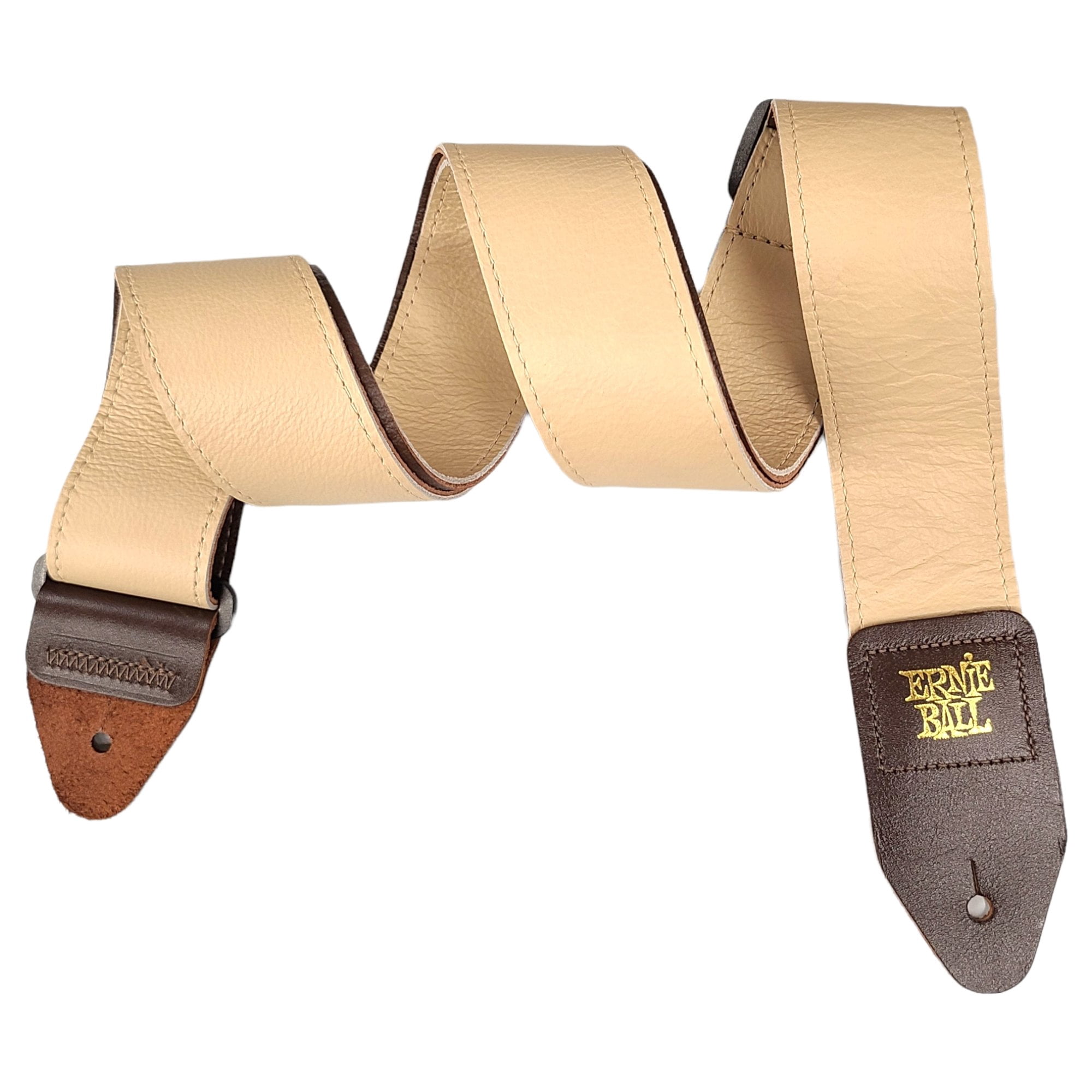 Ernie Ball P04136 Tri-Glide Leather Strap Tan
