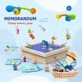 thumbnail image 3 of Juego De Ajedrez De Memoria De Pesca Juguete De Memoria De Pesca De Madera Juguete De Memoria De Pesca Manos Entrenamiento Cerebral Juguete Educativo De Pesca Niños Mayores De 36 Meses seitruly FN002905-00, 3 of 6