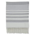 thumbnail image 6 of Fennco Styles Classic Striped Fringed Design Throw Blanket 50" W x 60" L, 6 of 7