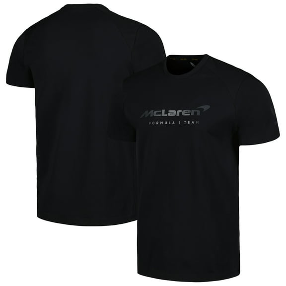 McLaren F1 Men's Lifestyle T-Shirt- Black/Dark Gray/Light
