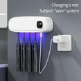 thumbnail image 5 of Electric Toothbrush Holder Intelligent Drying And UV Sanitizer With Hole Wall Mounted Toothbrush Cup For Bathroom Vanity Toothbrush Holders, 5 of 9