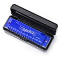 thumbnail image 1 of Mosiee Instruments de Musique Harmonica Blues Jouet Musical pour Enfants Notes Espacées Harmonica 10 Trous Facile à Apprendre, 1 of 9