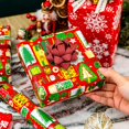 thumbnail image 5 of Gift Wrapping Paper Roll 58" x 23", Christmas Printed Gift Wrap, Easy Cut & Fold, Durable Paper for Birthday, Holiday, Party and DIY Crafts,1 Roll, 5 of 6
