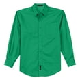 thumbnail image 5 of Men's Tall Long Sleeve Easy Care Shirt Court Green 4X-Large Tall, 5 of 6