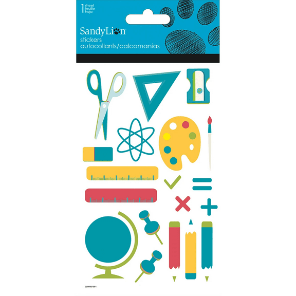 Back To School Stickers, Fun Design, Perfect for Notebooks, Planners, Lunchboxes, Easy to Apply, Reposition, Great for Students, Teachers, Parents, Motivational Supplies, Mix