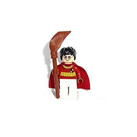 Lego Harry Potter 2010 Mini Figure - Harry Potter Quidditch Outfit with Broomstick