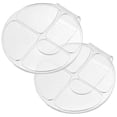 thumbnail image 1 of 2pcs Professional Makeup Mixing Palette Durable Acrylic Foundation Color Tray, 1 of 1