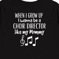 thumbnail image 4 of Inktastic Future Choir Director Like Mommy Boys or Girls Long Sleeve Toddler T-Shirt, 4 of 5